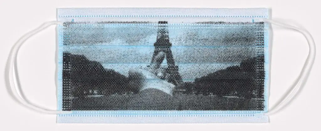 Eiffel Tower, Paris, France, 1999 from the Study of Perspective Series from the collection Ai Weiwei MASK by Ai Weiwei