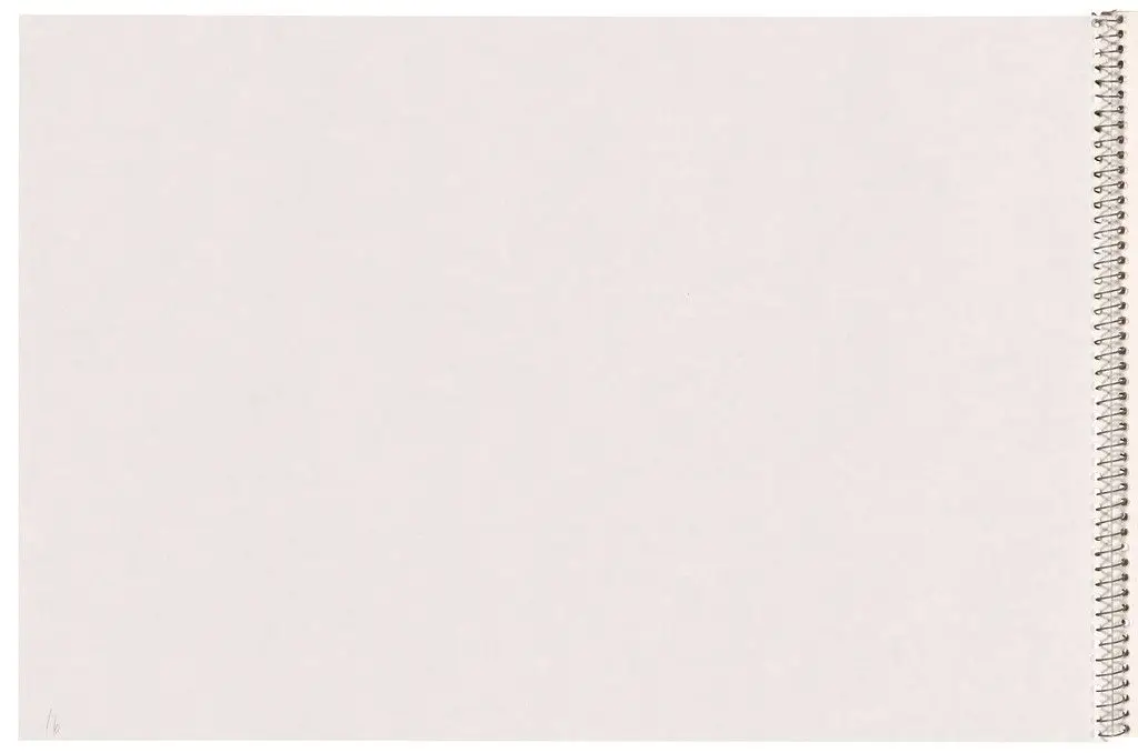 Page from Sketchbook #78, 14 Stations of the Cross by Ellsworth Kelly