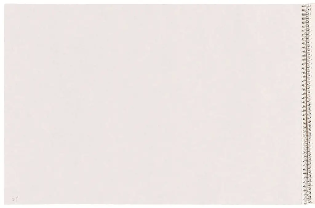 Page from Sketchbook #78, 14 Stations of the Cross by Ellsworth Kelly