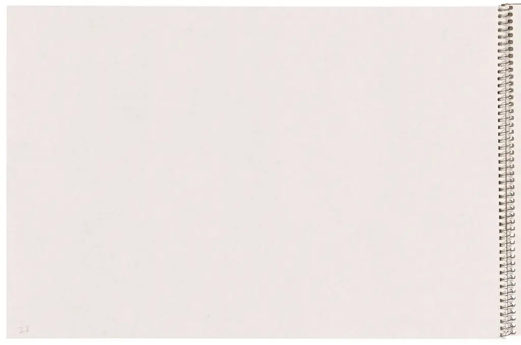 Page from Sketchbook #78, 14 Stations of the Cross by Ellsworth Kelly