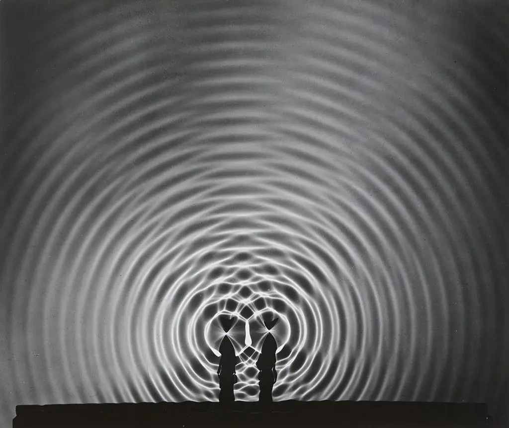 Interference of Waves by Berenice Abbott
