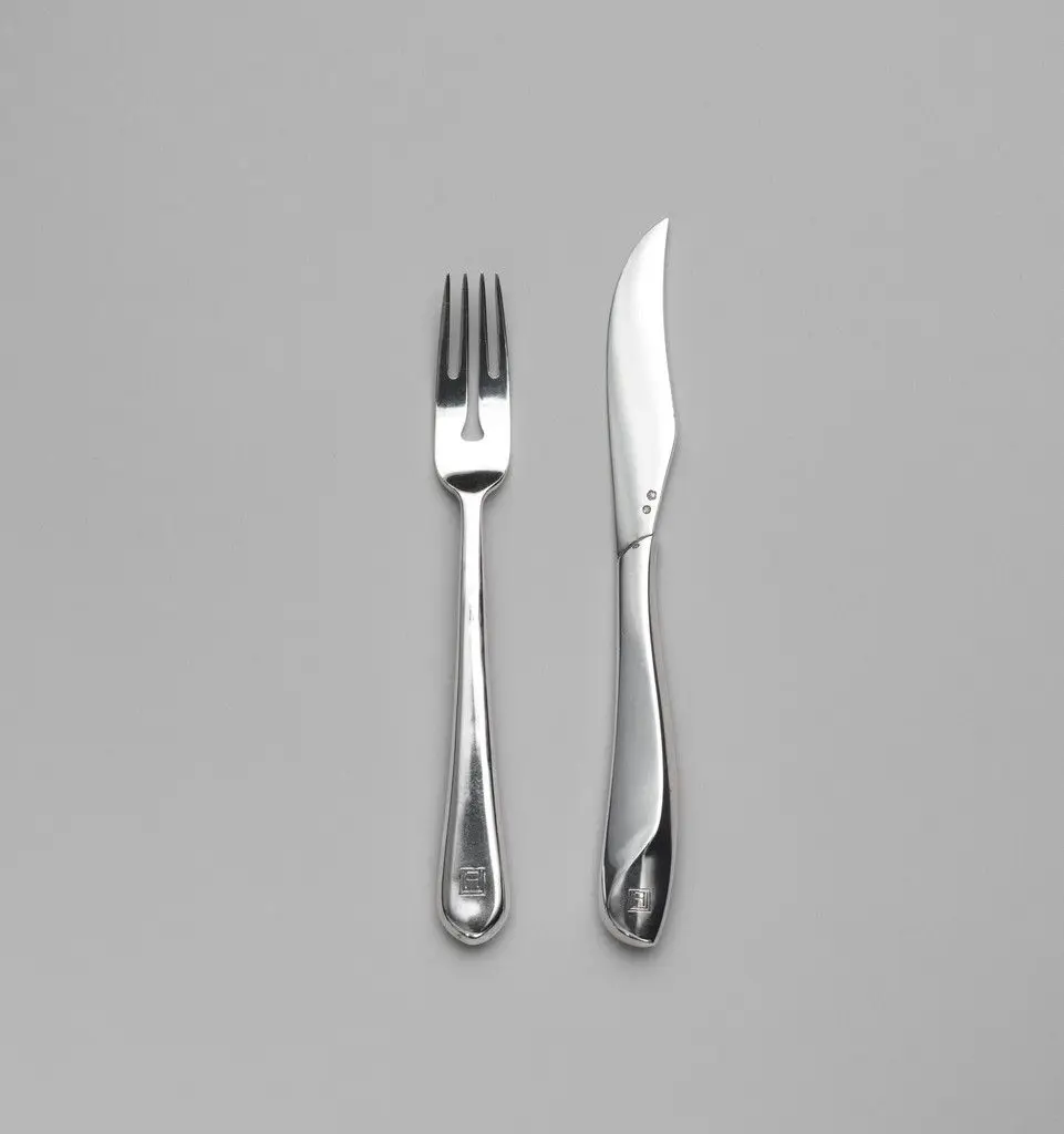 Fish Knife and Fork by Josef Hoffmann