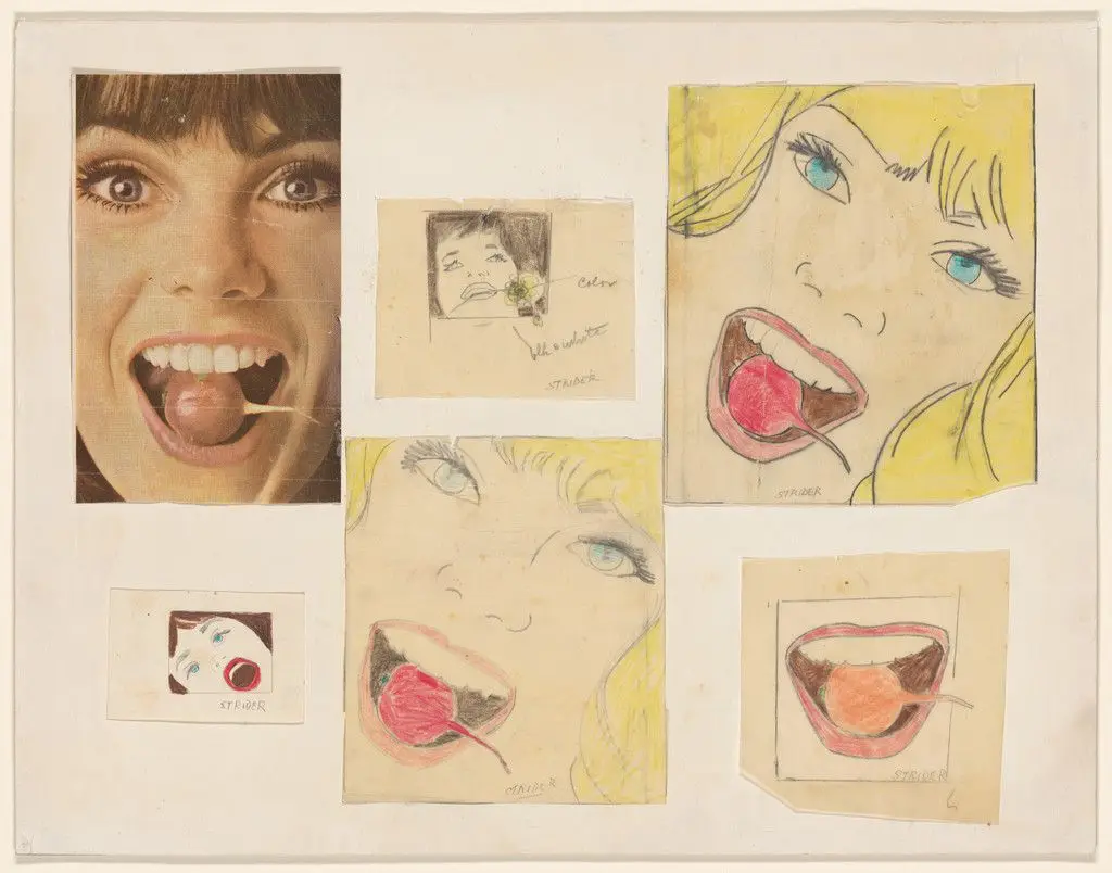 Girl with Radish (Studies) by Marjorie Strider