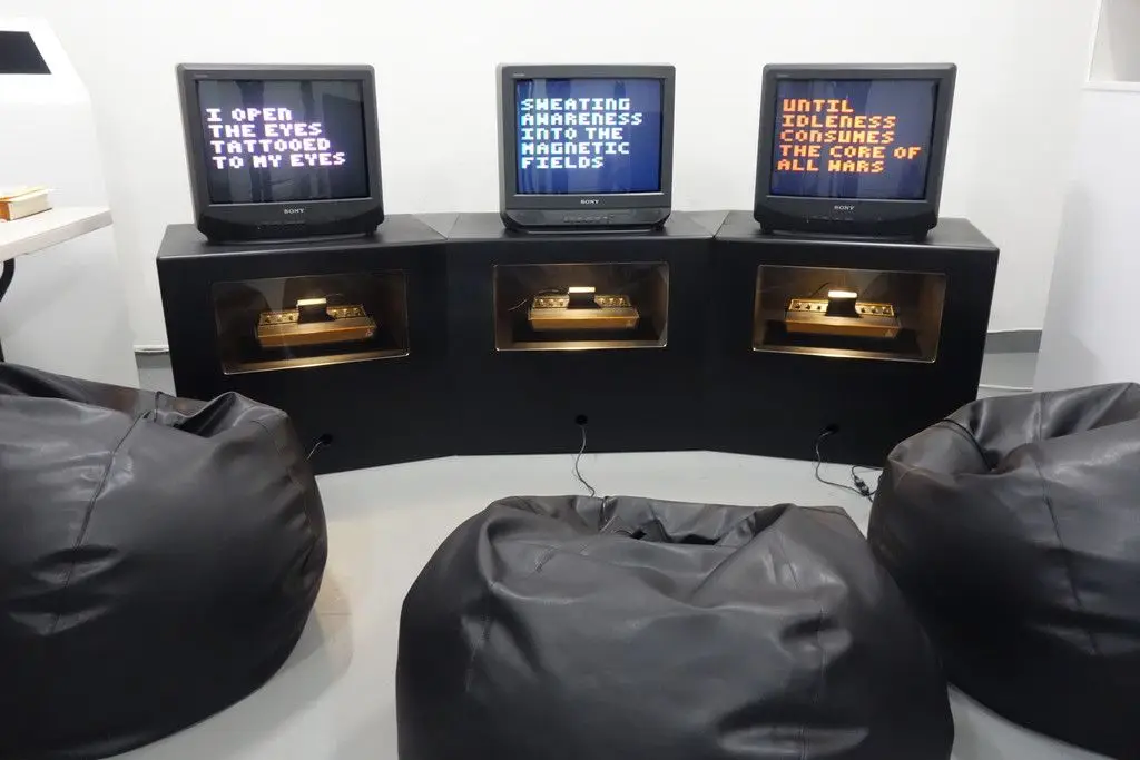 Super Atari Poetry by Yucef Merhi