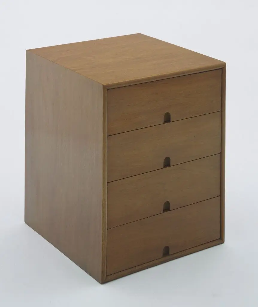 Cabinet with Four Drawers by Charles Eames, Eero Saarinen