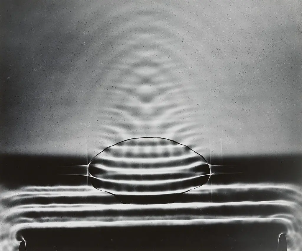 Focusing Water Waves, Massachusetts Institute of Technology by Berenice Abbott
