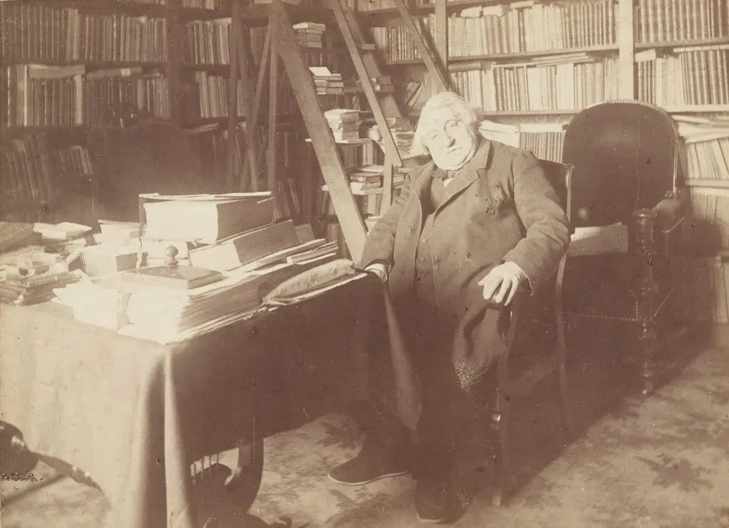 Ernest Renan by Dornac (Paul François Arnold Cardon)