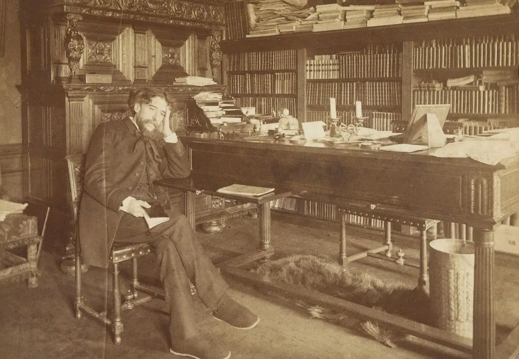 Alphonse Daudet by Dornac (Paul François Arnold Cardon)