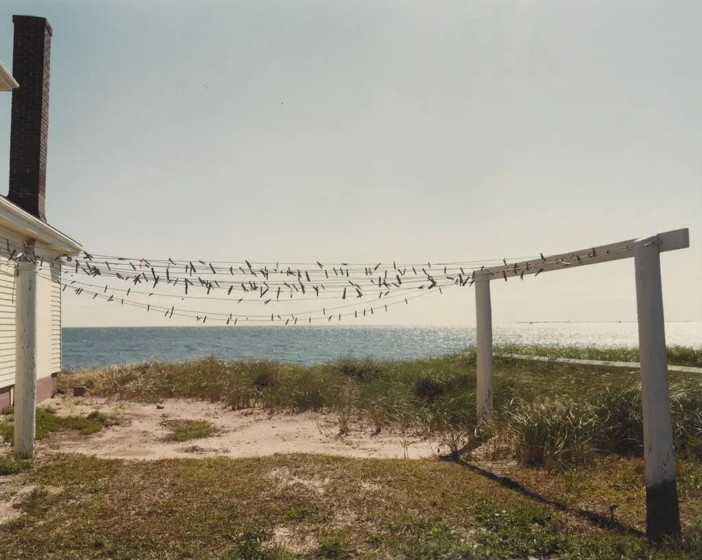 Clothesline, Provincetown, Cape Cod by Joel Meyerowitz