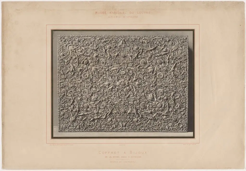 Jewelry Box of Queen Anne of Austria by Léon Vidal