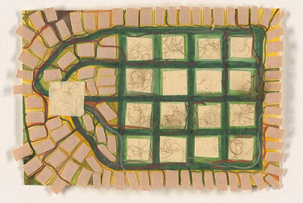 Untitled (Mental Map: my private housing project) by Franz Ackermann