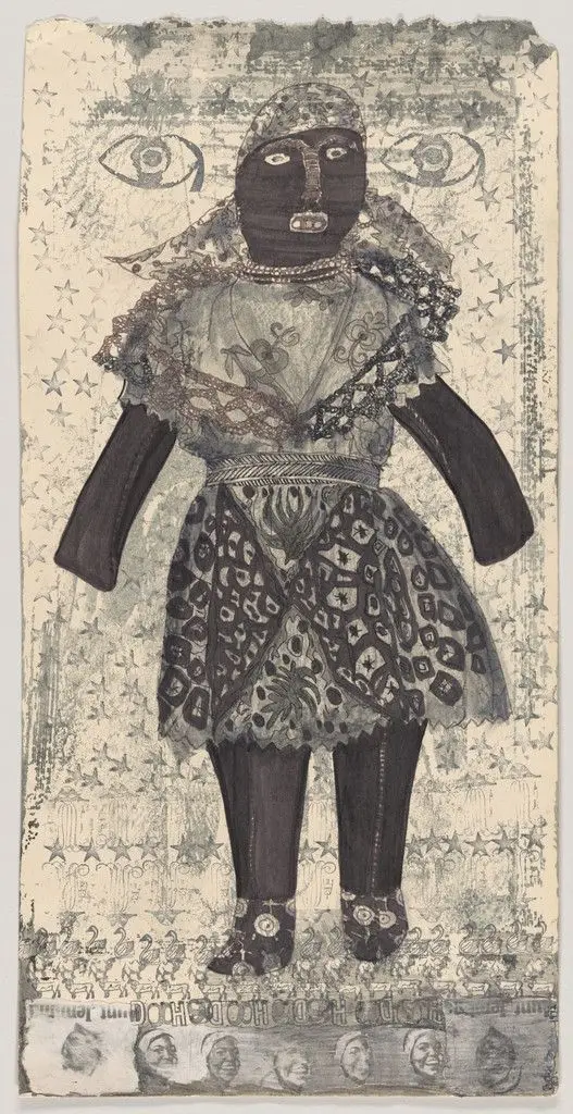 Aunt Jemima and Hoo Doo Doll by Betye Saar