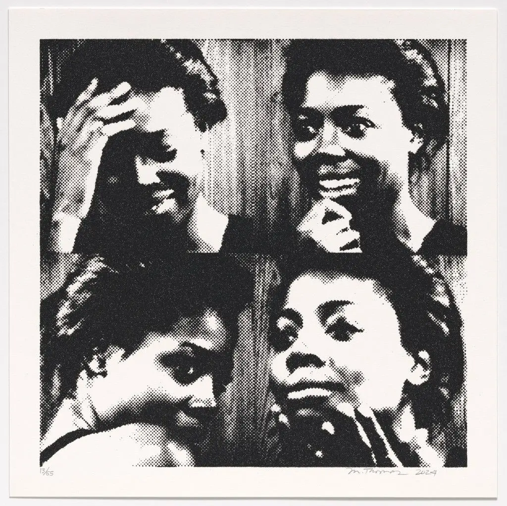 Screen Test by Mickalene Thomas