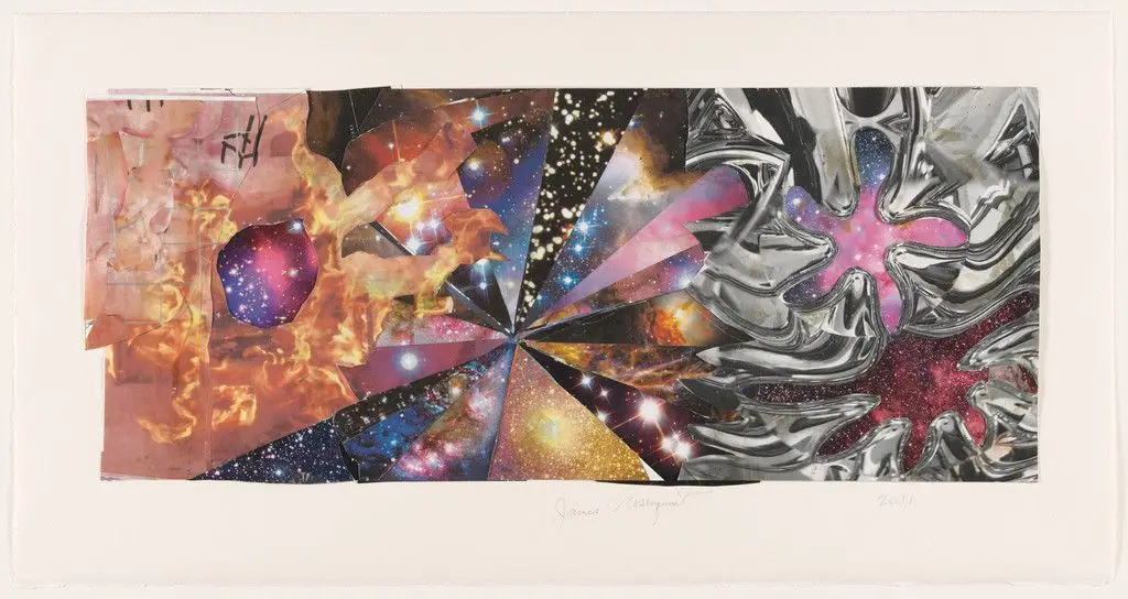 Study for The Geometry of Fire by James Rosenquist