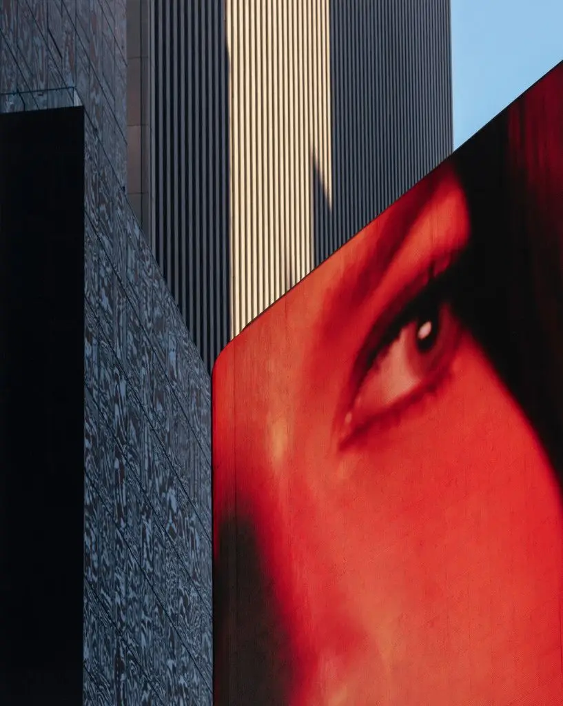 Red Eye, Times Square, New York from the series Image Cities by Anastasia Samoylova