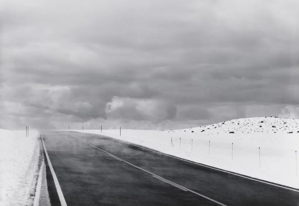 Road, La Cienega, New Mexico by William Clift