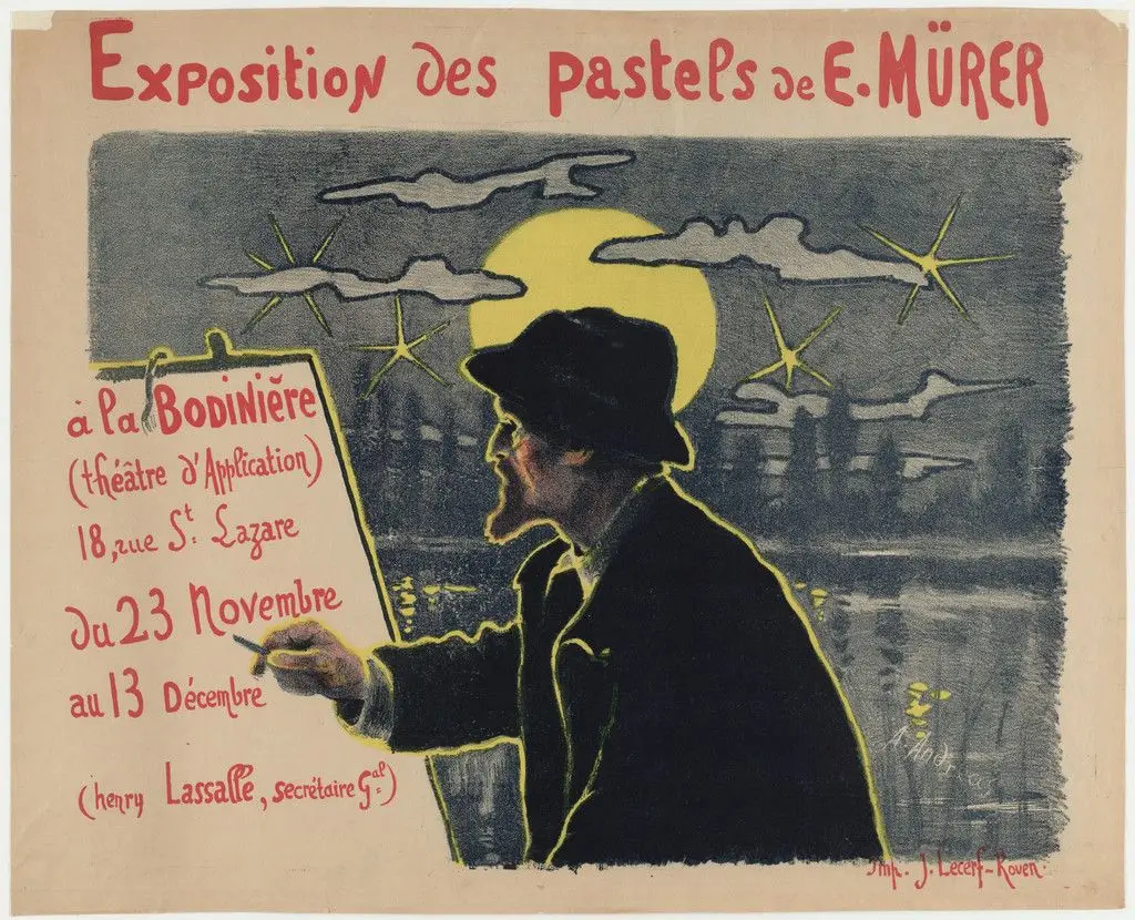 Exposition des Pastels de E. Mürer., Nov. 23 - Dec. 13 by A. Andreas