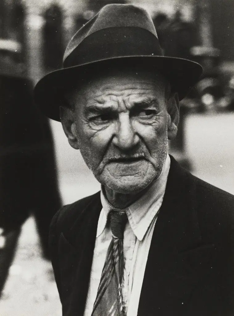Man on the Street, Washington, D.C. by John Vachon