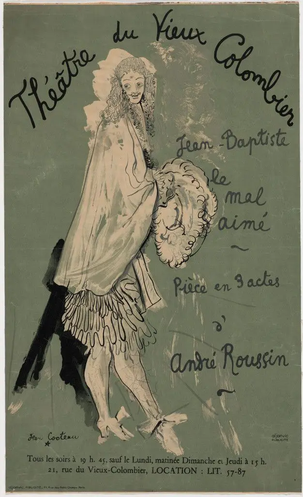 Teatre du Vieux Colombien, Jean Baptiste, Le Mal Aimé by Jean Cocteau