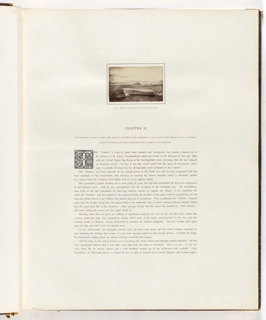 "Icebergs Passed near the Newfoundland Coast" by George P. Critcherson, John L. Dunmore, William Bradford