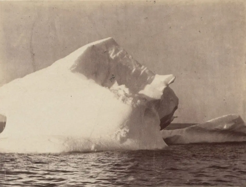 "Instantaneous view of iceberg" by George P. Critcherson, John L. Dunmore, William Bradford