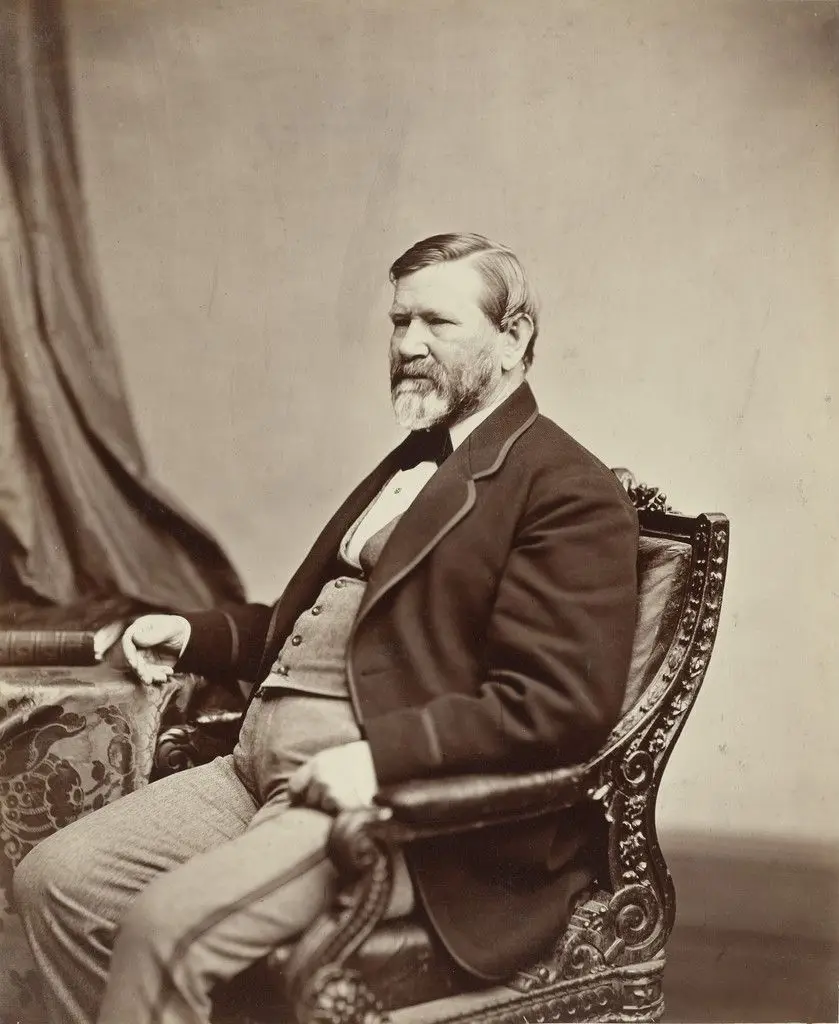 Portrait of Robert Schenck by Mathew B. Brady (studio of)