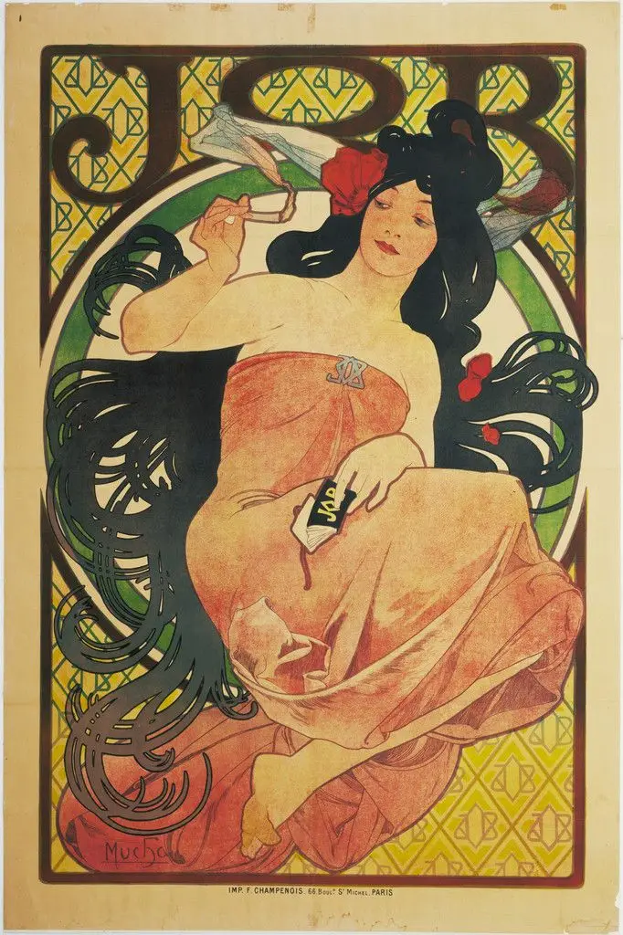 Job by Alphonse Mucha