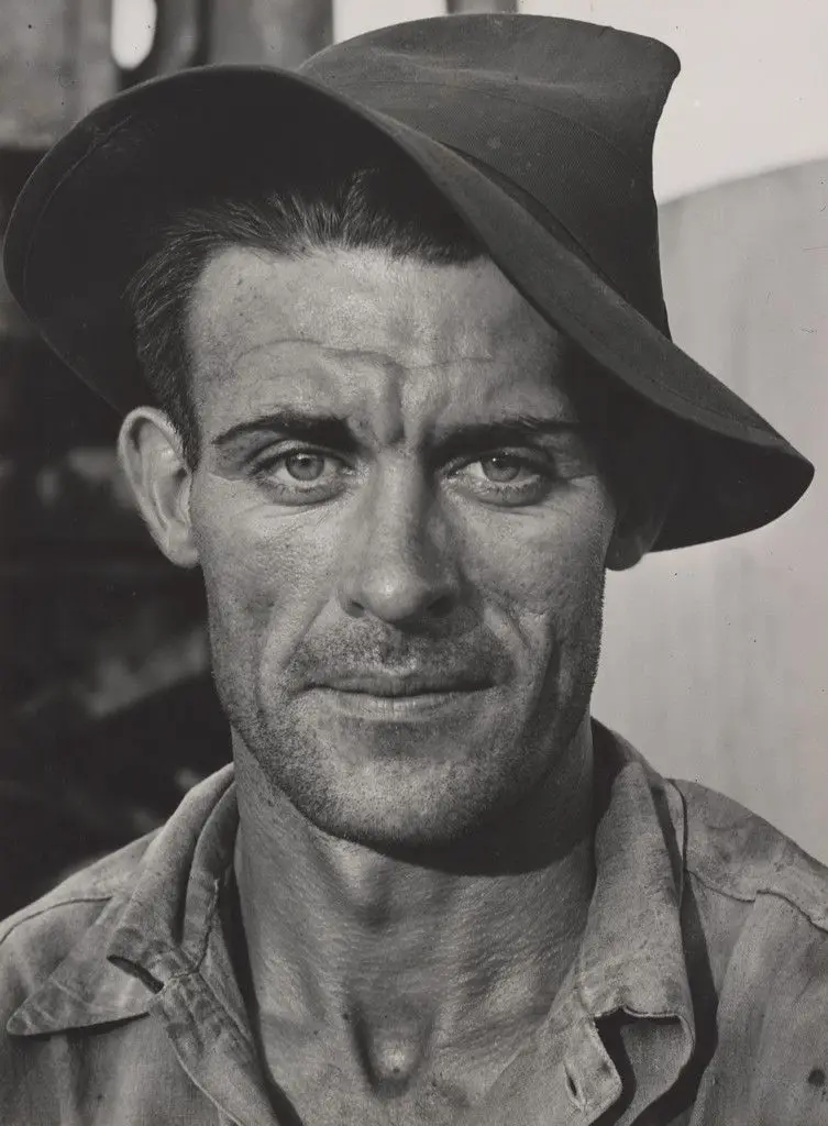 Core Driller, Cherokee Dam, Tenn. by Albert Fenn