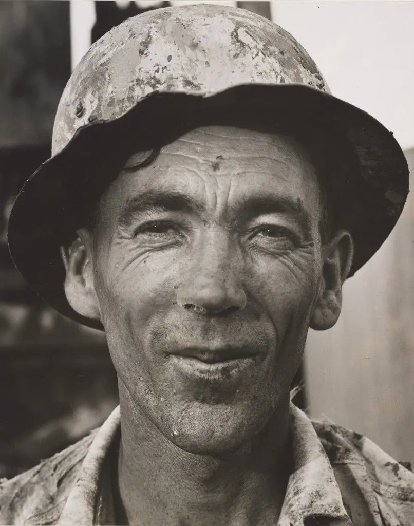 TVA Worker, Cherokee Dam, Tenn. by Albert Fenn