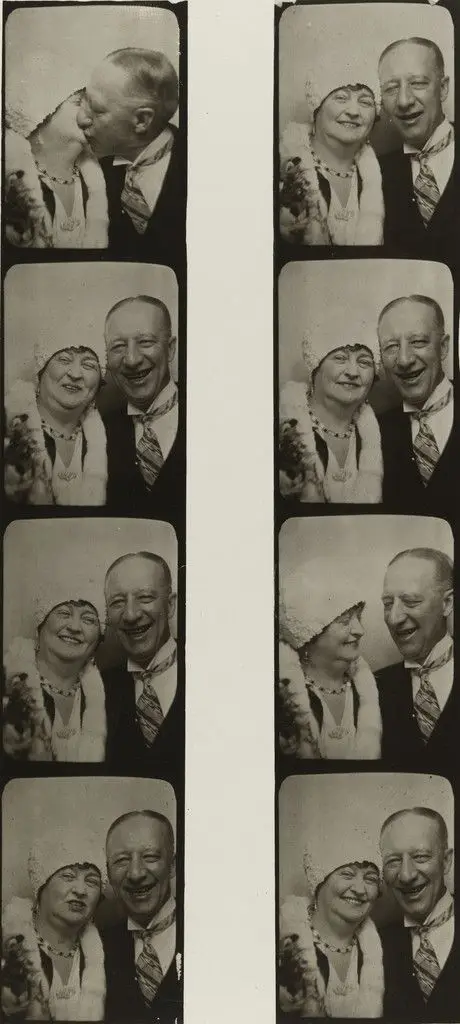 "Governor Smith and His Wife at Atlantic City Today" by Automatic Camera/Photomaton