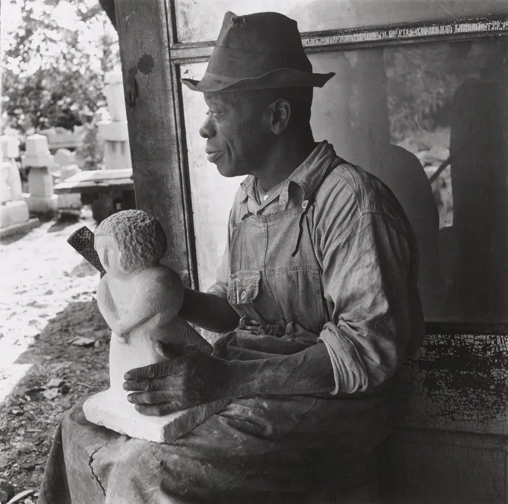 William Edmonson, Primitive Sculptor by Louise Dahl-Wolfe
