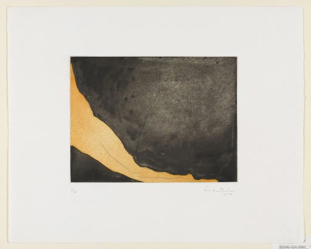 Message from Degas by Helen Frankenthaler