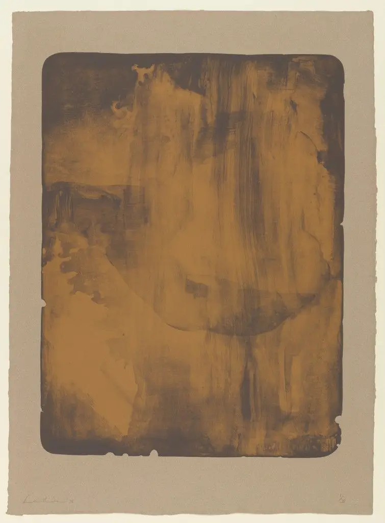 Bronze Smoke by Helen Frankenthaler