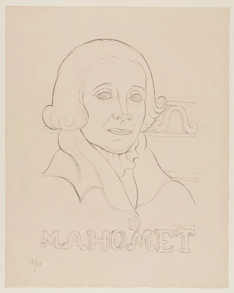 Mahomet by Juan Gris