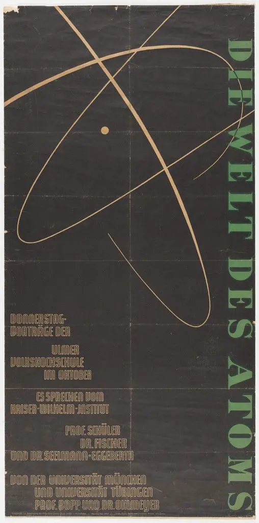 The World of the Atom by Otl Aicher (also known as Otto Aicher)
