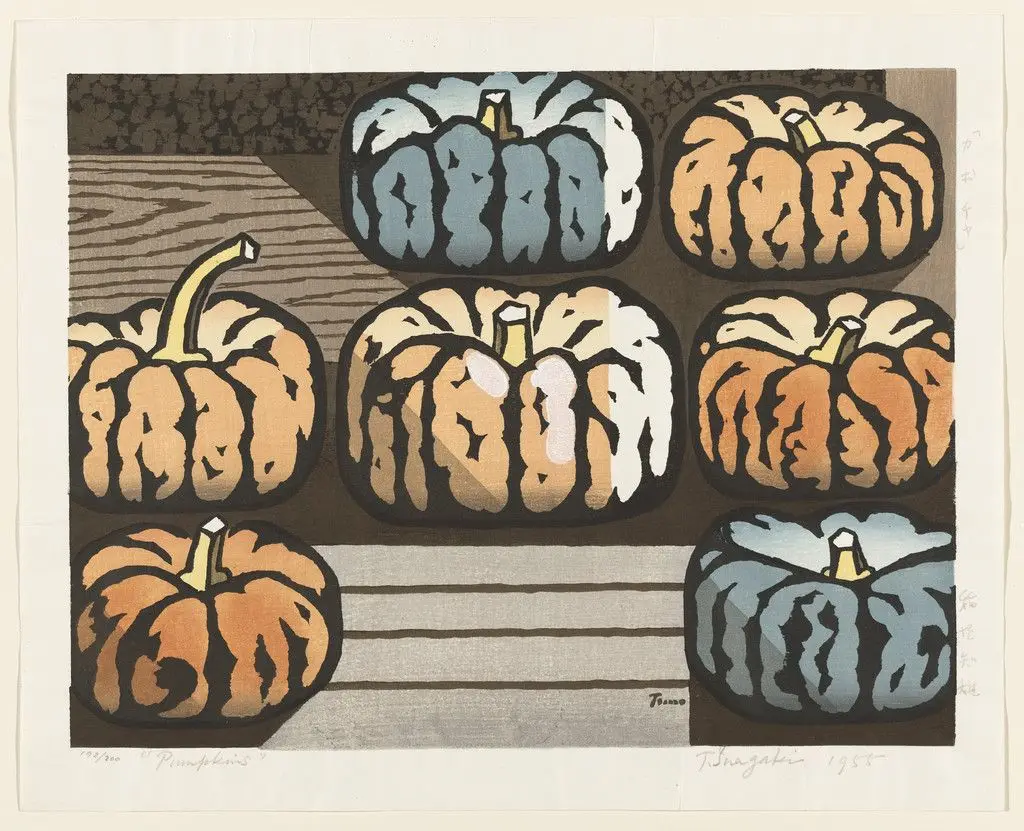 Pumpkins by Inagaki Tomoo