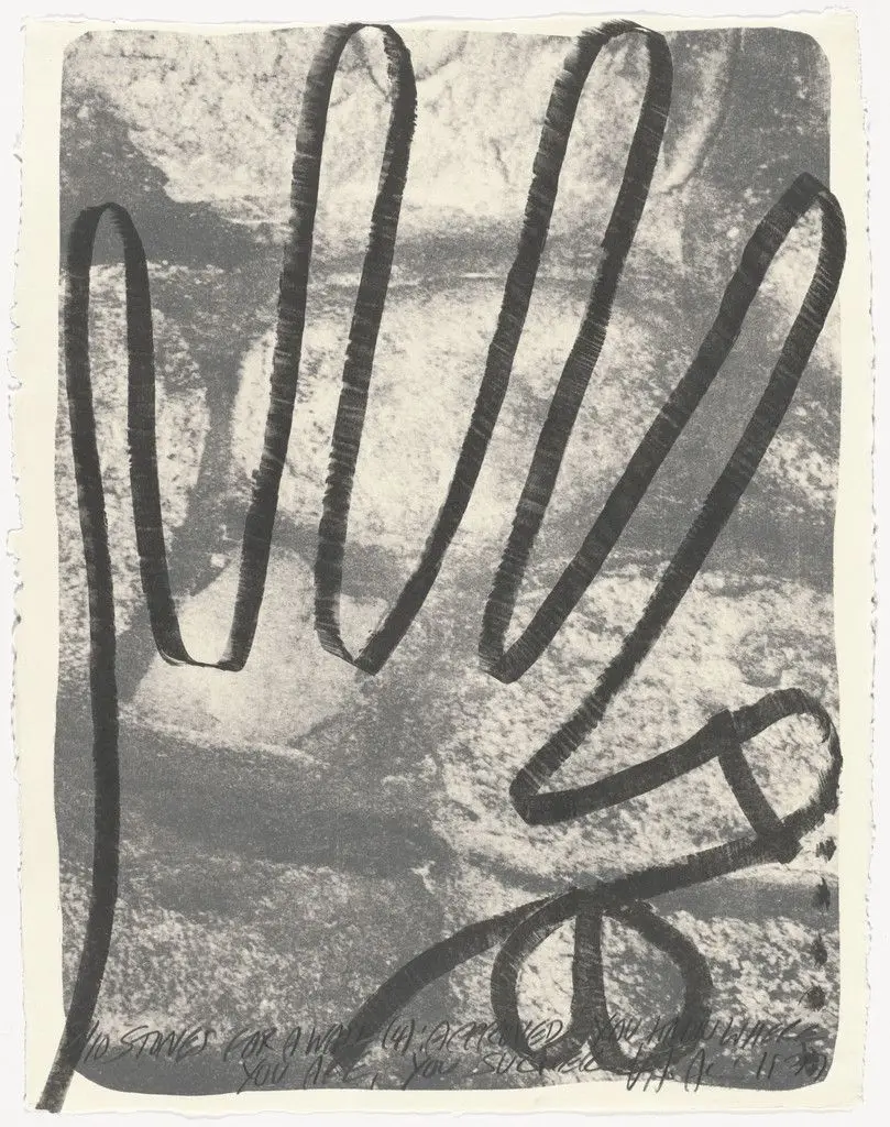 Stones for a Wall (4) from Stones for a Wall by Vito Acconci