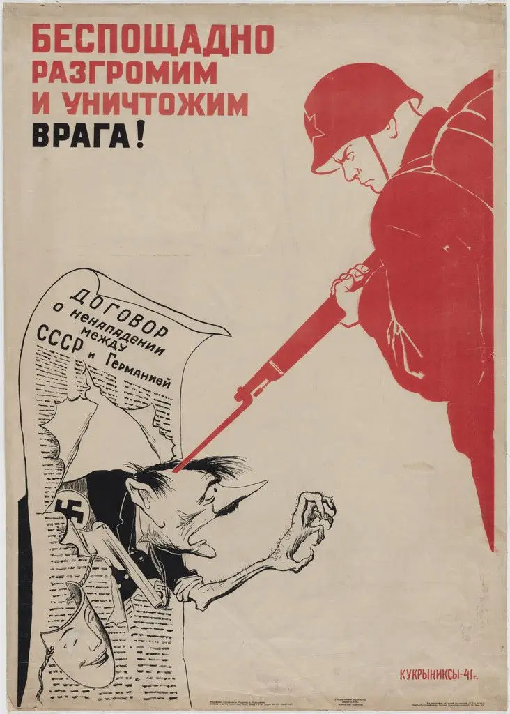 Let Us Ruthlessly Crush and Destroy the Enemy by Kukryniksy (collective)