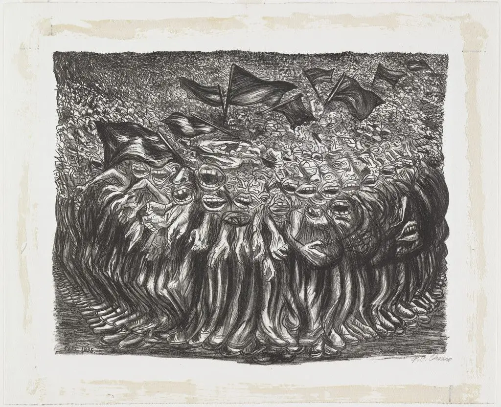 The Masses by José Clemente Orozco