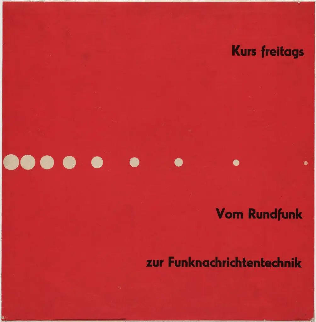 Vom Rundfunk zur Funknachrichtentechnik by Otl Aicher (also known as Otto Aicher)