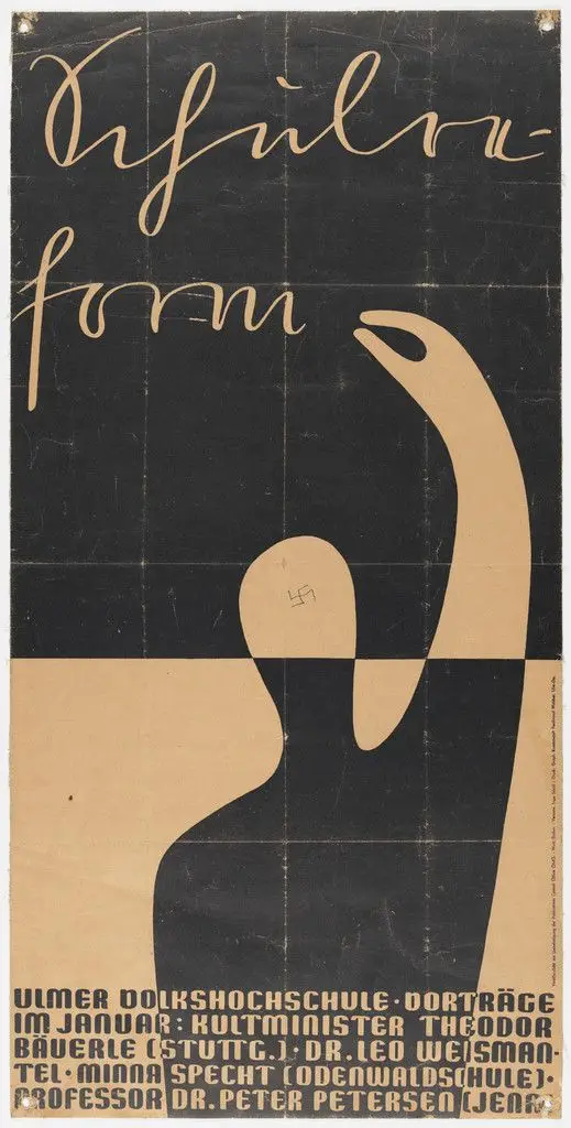 Adult Education Program by Otl Aicher (also known as Otto Aicher)