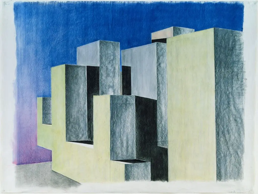 The Hague City Hall, project, The Hague, The Netherlands, Exterior perspective by Rem Koolhaas, Götz Keller, Willem Jan Neutelings, Brigitte Kochta, Marty Kohn, Luc Reuse, Ron Steiner, Jeroen Thomas, Garciella Torre