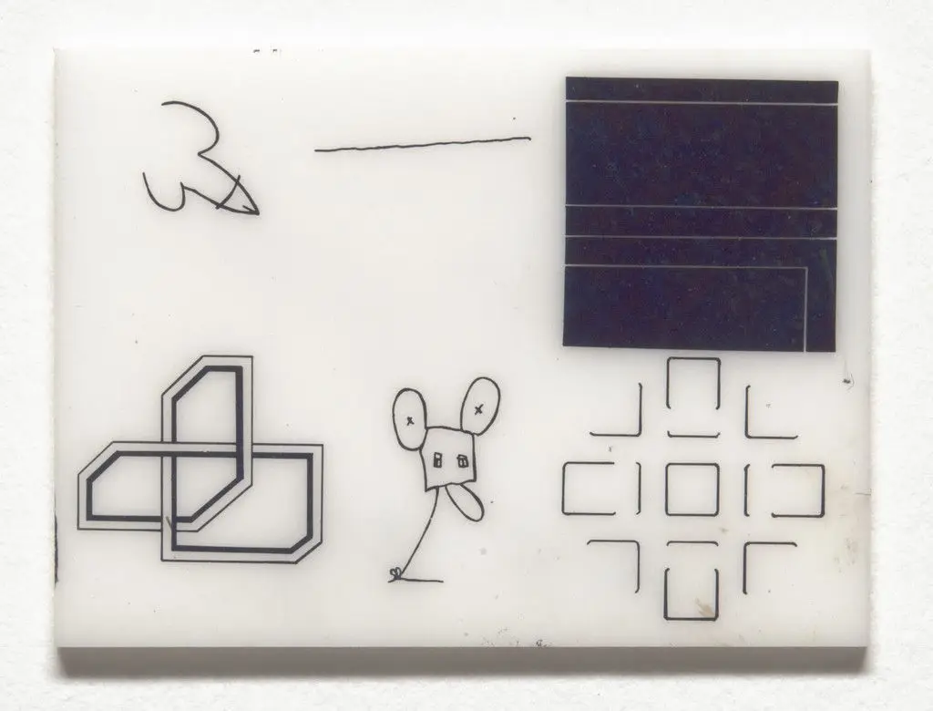 The Moon Museum by Andy Warhol, Claes Oldenburg, David Novros, Forrest Myers, Robert Rauschenberg, John Chamberlain, Various Artists