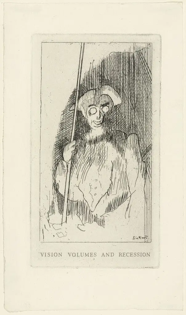 Vision, Volumes and Recession by Walter Richard Sickert