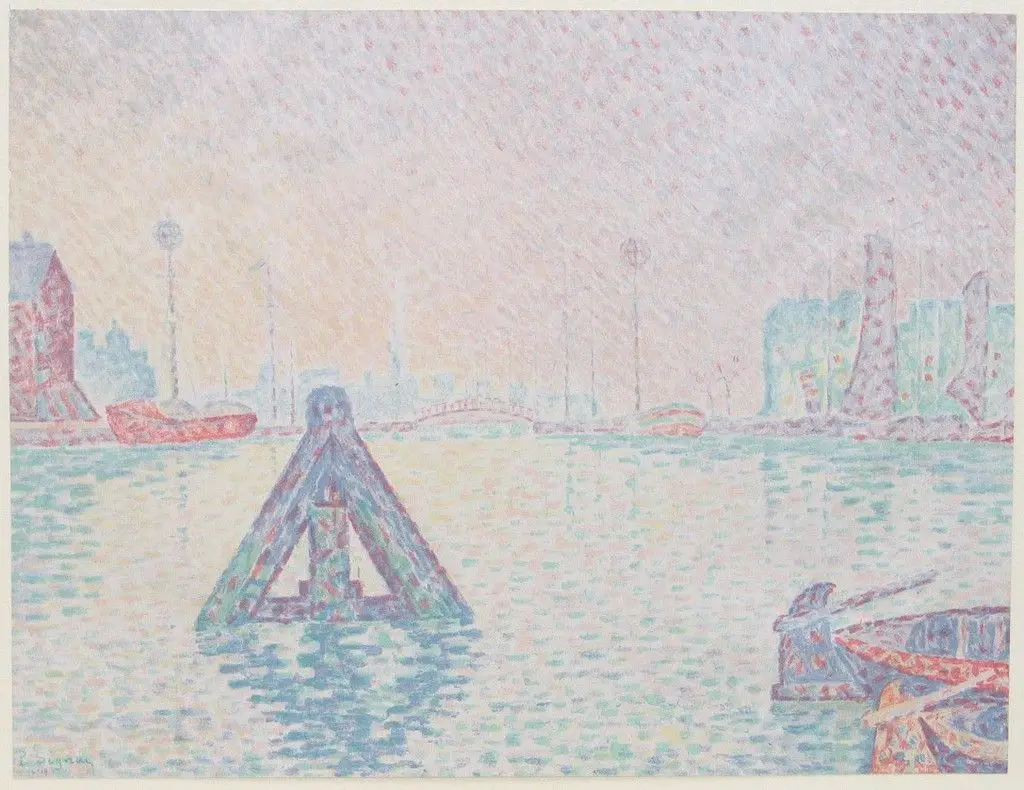 In Holland - The Beacon by Paul Signac