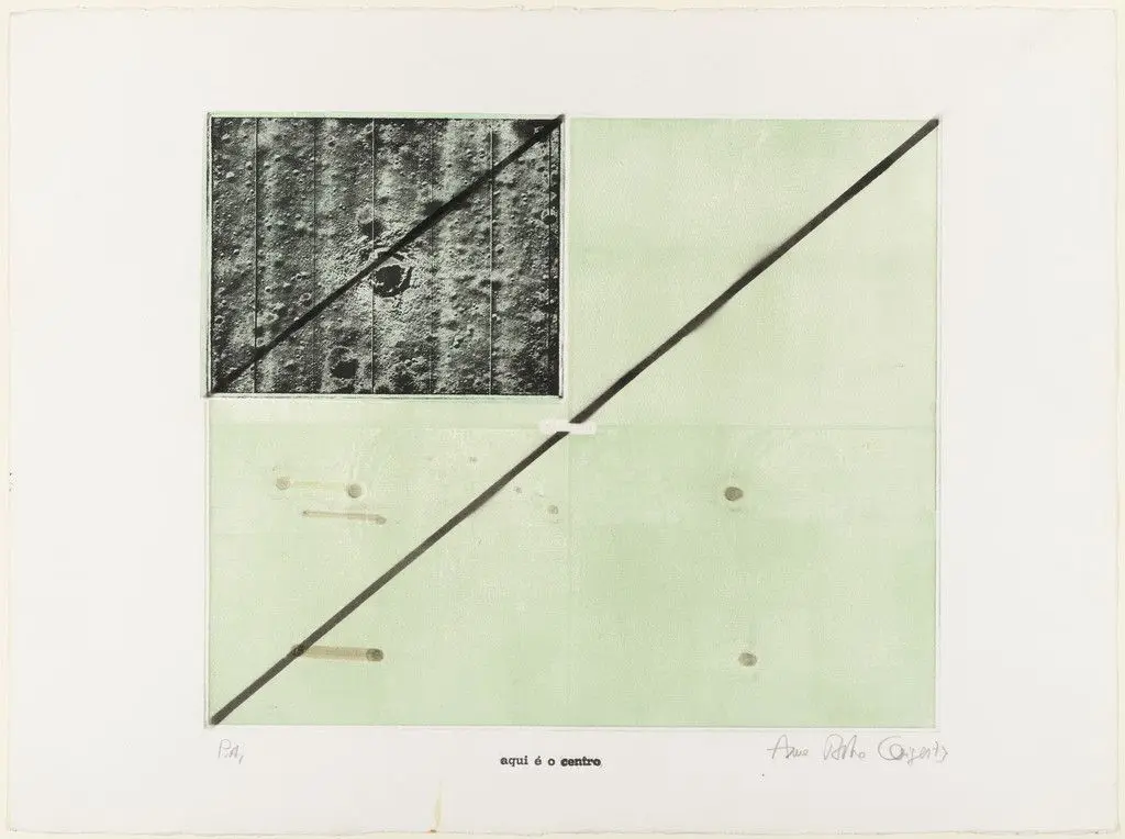 Here is the Center (Aqui é o centro) by Anna Bella Geiger