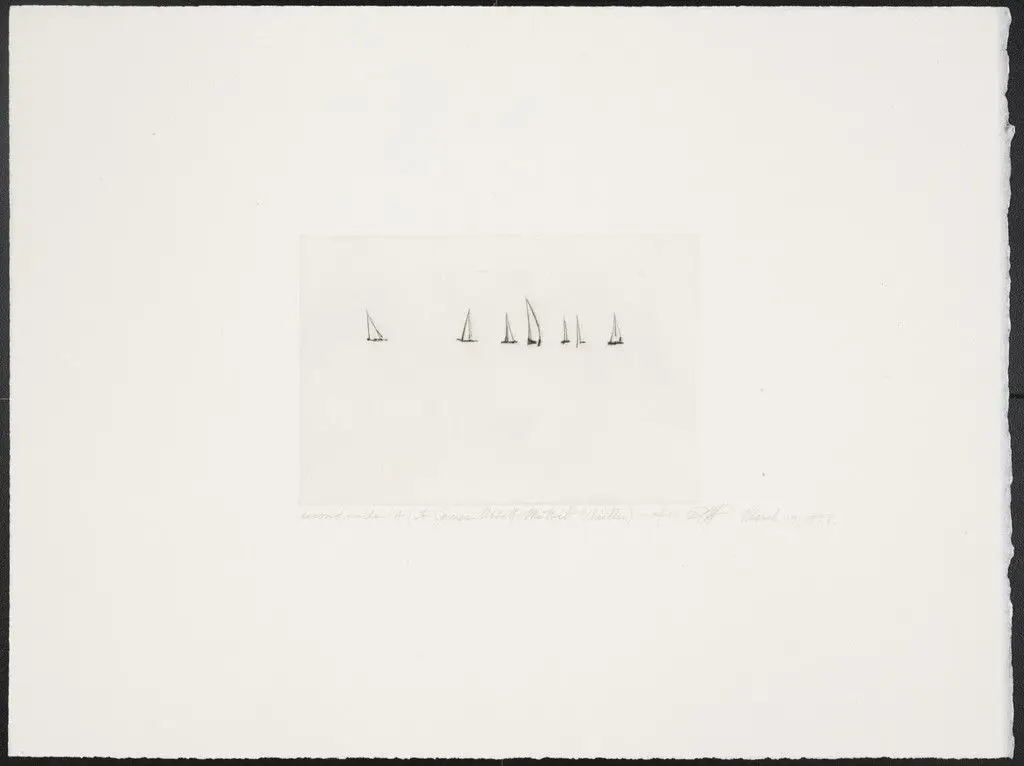 Second Sails 4 from Second Sails (To James Abbott McNeill Whistler) by Dan Flavin