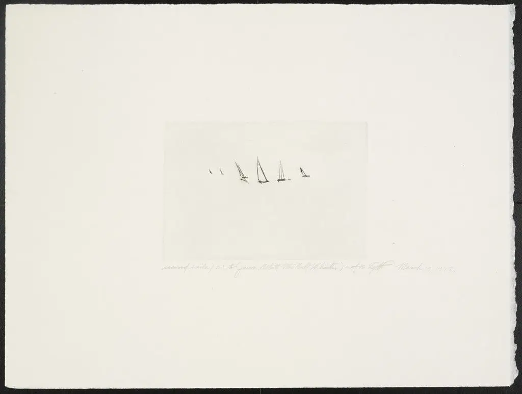 Second Sails 5 from Second Sails (To James Abbott McNeill Whistler) by Dan Flavin