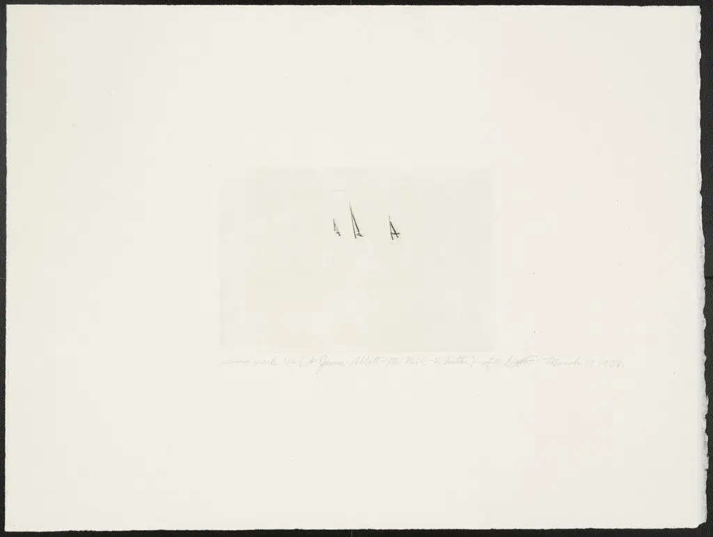 Second Sails 10 from Second Sails (To James Abbott McNeill Whistler) by Dan Flavin