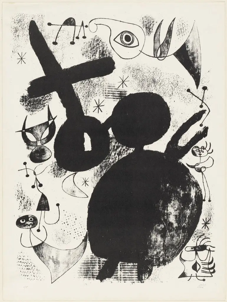 Barcelona, XXXIV by Joan Miró